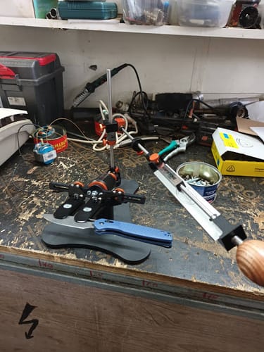 Customer photo review of Hapstone R2 Standard Knife Sharpener