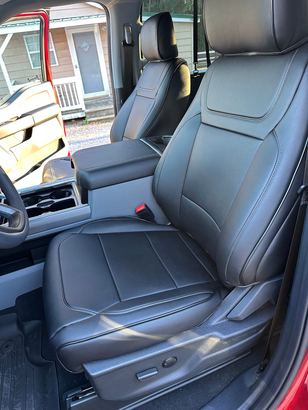 Customer photo review of 2021+ Ford F-150 / 23+ F-250 F-350 Custom Seat Covers