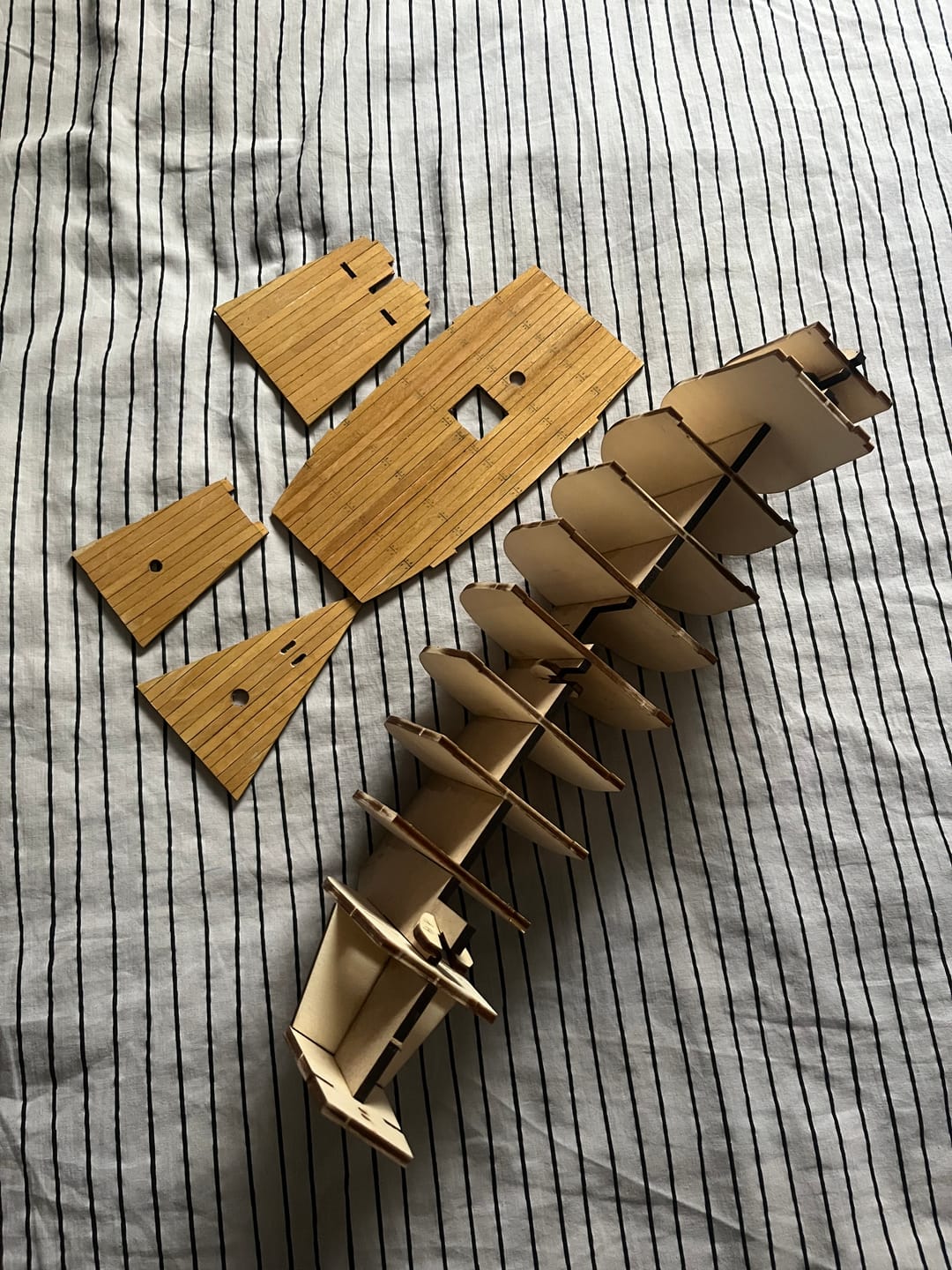 Customer photo review of Maqueta Barco Santa María Starter Pack