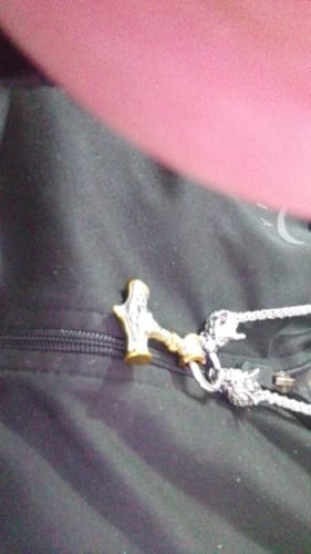 Customer photo review of Mjölnir King Chain – The Power of Thunder