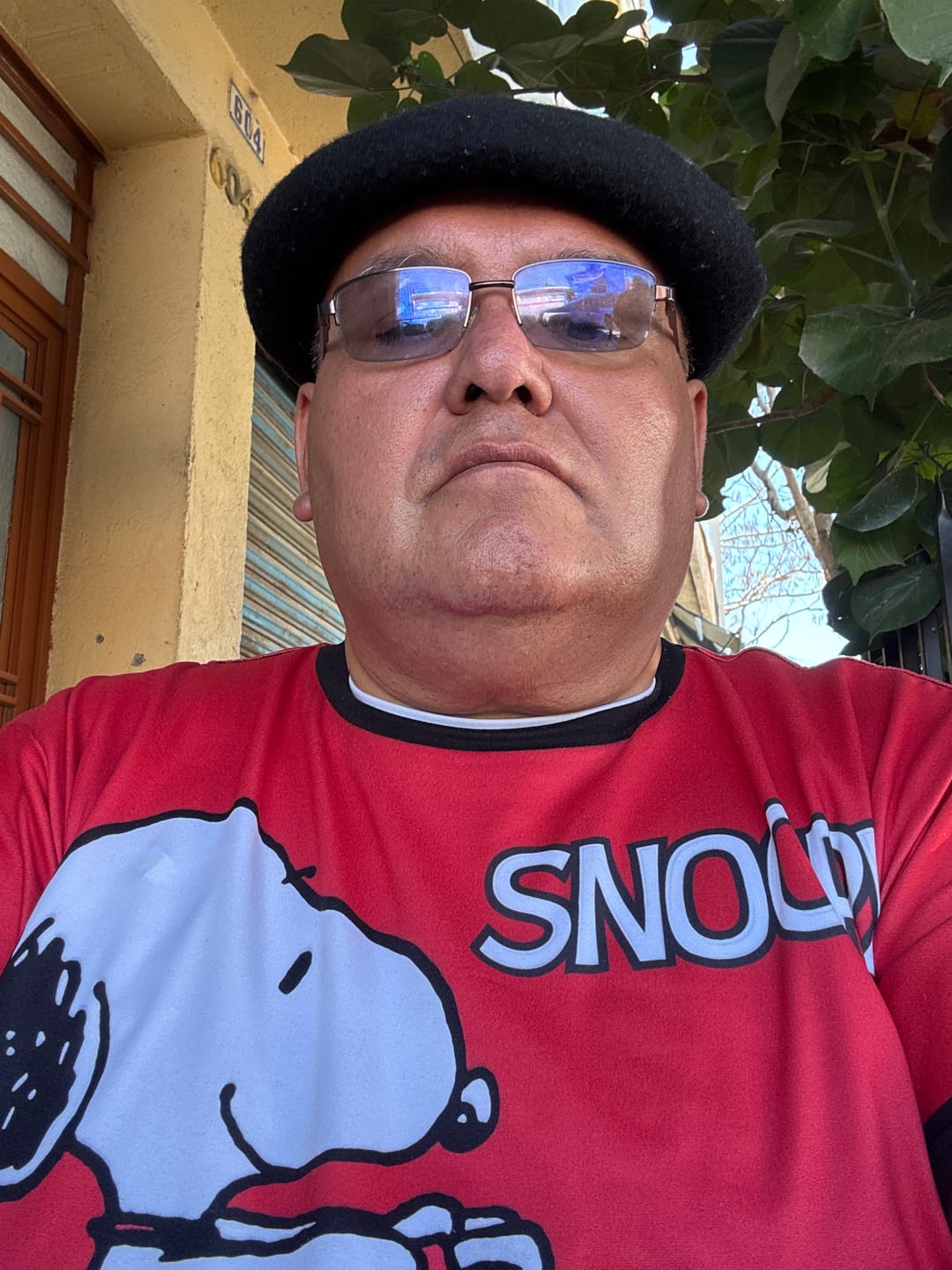 Customer photo review of Playera Pijama Snoopy Rock