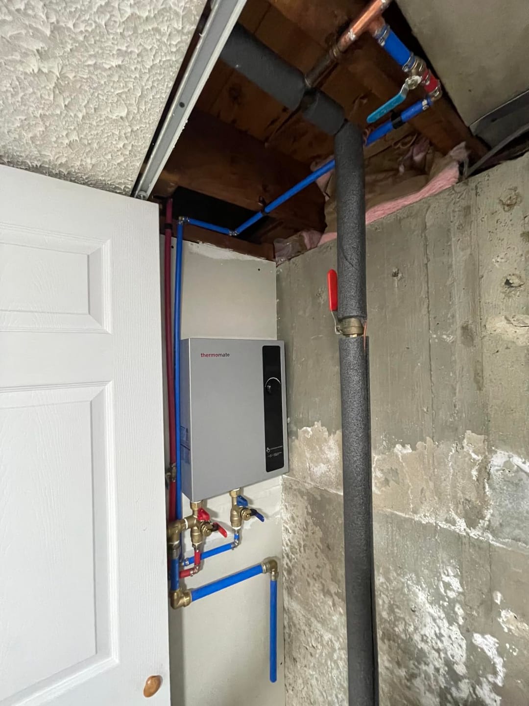 Customer photo review of Tankless Electric On Demand Instant Hot Water Heater - 240V | 27kW