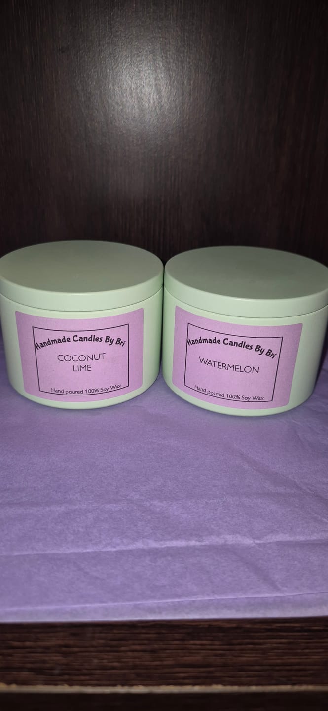 Customer photo review of PRE ORDER - Cosmo Candle Tins (230ml)