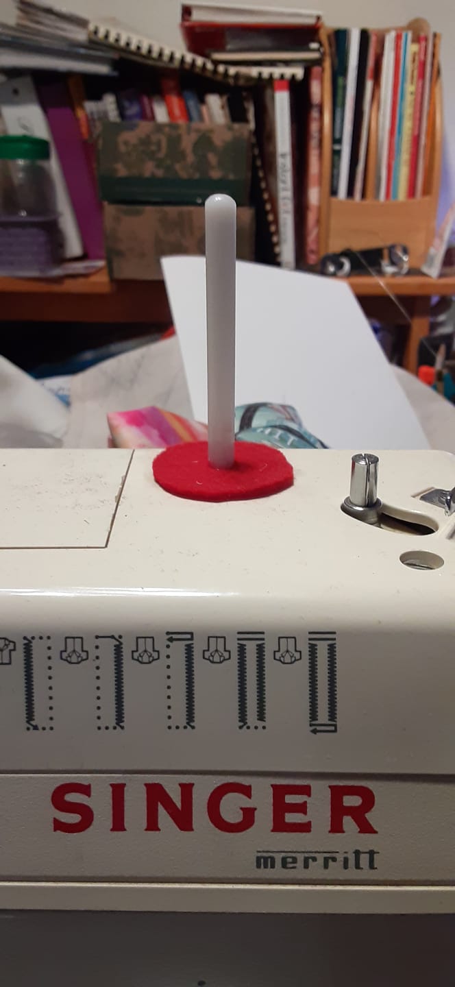 Customer photo review of Spool Pin (Big Version), Singer #356492