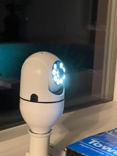 Customer photo review of LitLamp™ 360° Lamp Bulb Camera