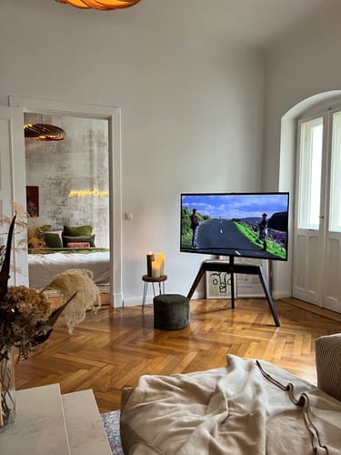 Customer photo review of Picasso FT78 TV Stand