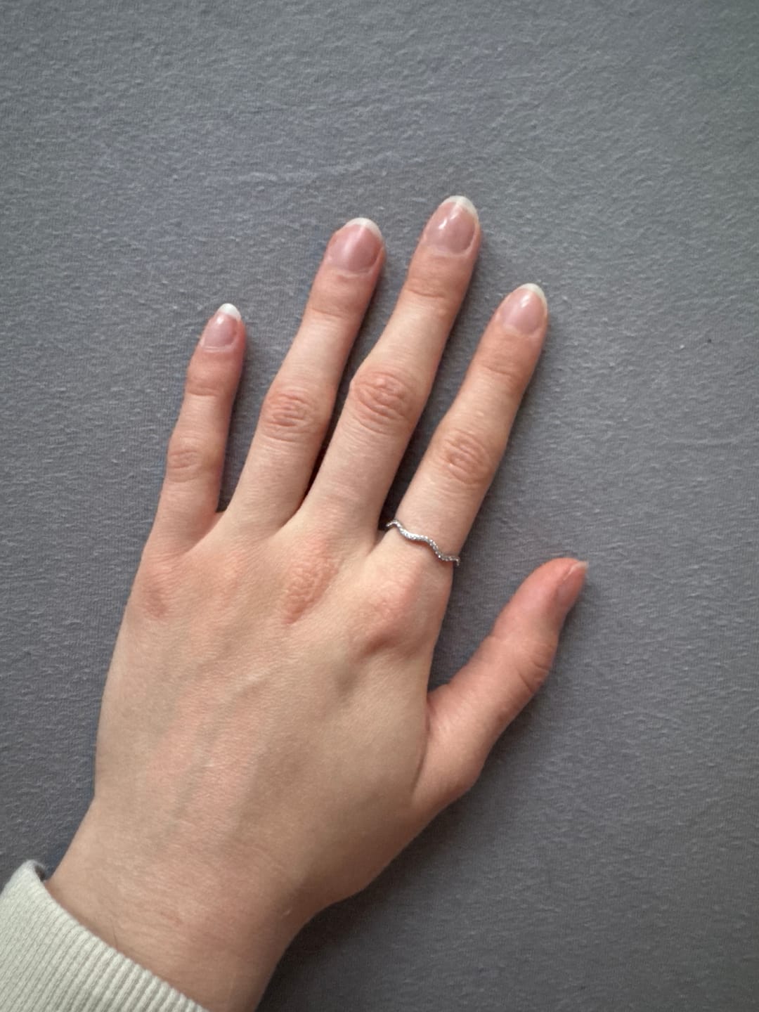 Customer photo review of Wavy Ring | 18K vergoldet