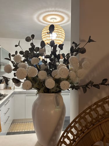 Customer photo review of Bouquet composé - Vert & Blanc