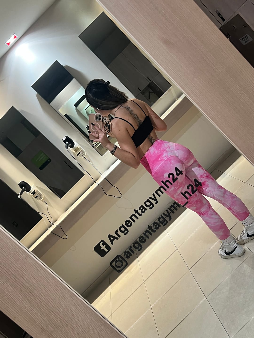 Customer photo review of Leggings Maltinto Rosa wow Paradiso