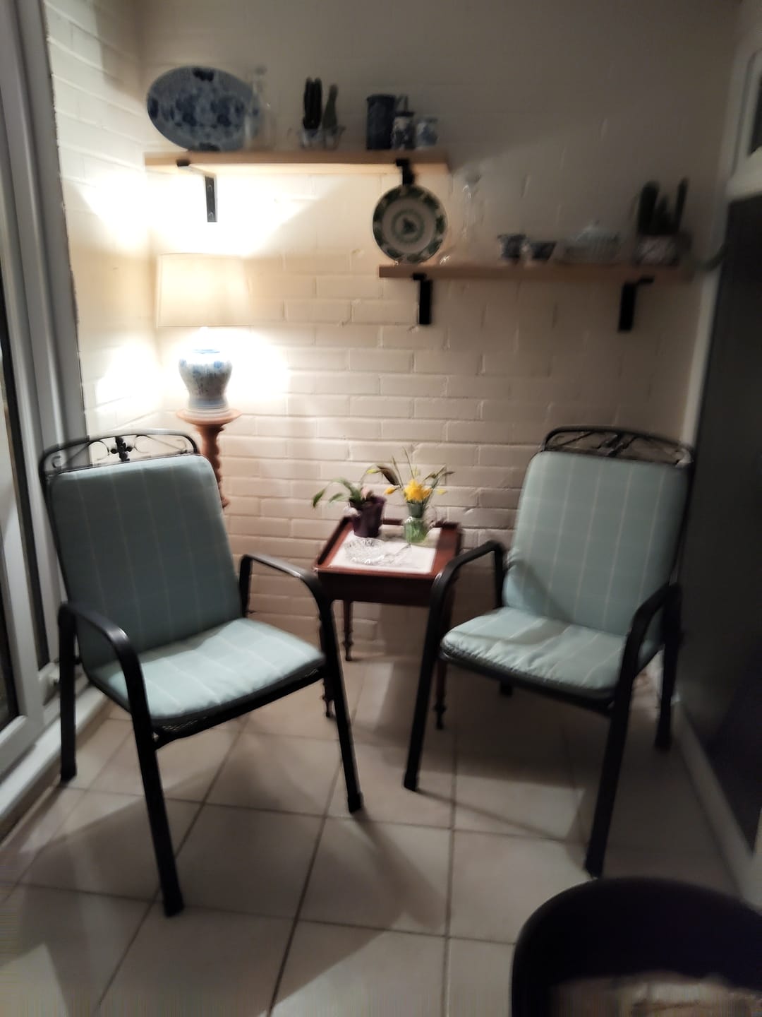 Customer photo review of Set of 2 | Rustic Wooden Wall Shelves with Industrial Style Bracket | 22.5cm depth
