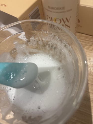 Customer photo review of Glow Grain Rice Enzyme Cleanser