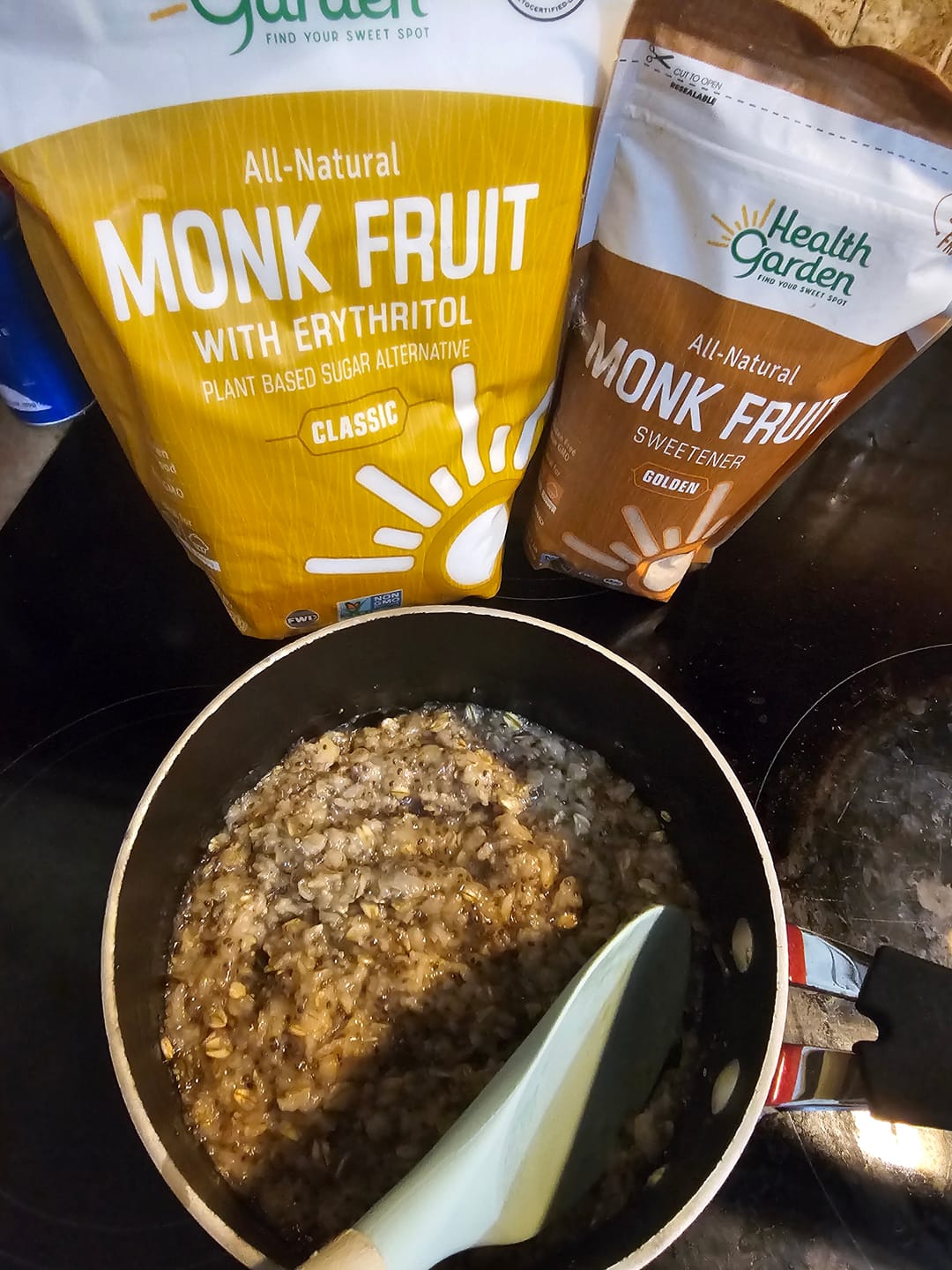 Customer photo review of Monk Fruit Golden Sweetener