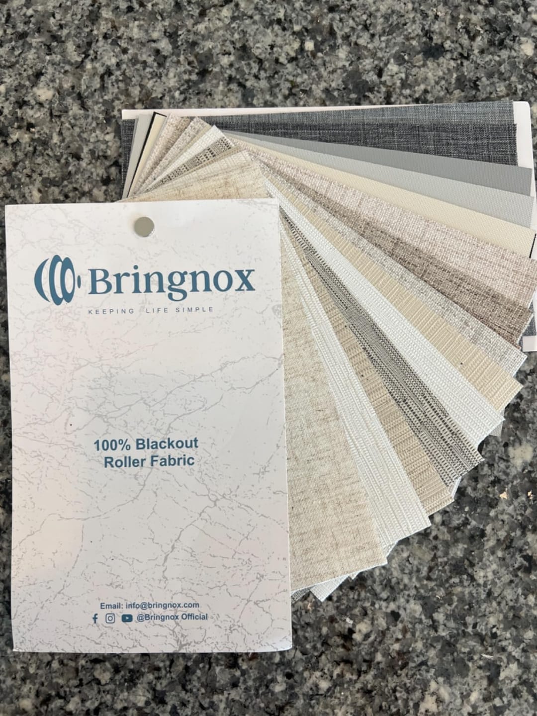 Customer photo review of Bringnox Motorized Roller Shades 100% Blackout Vigor