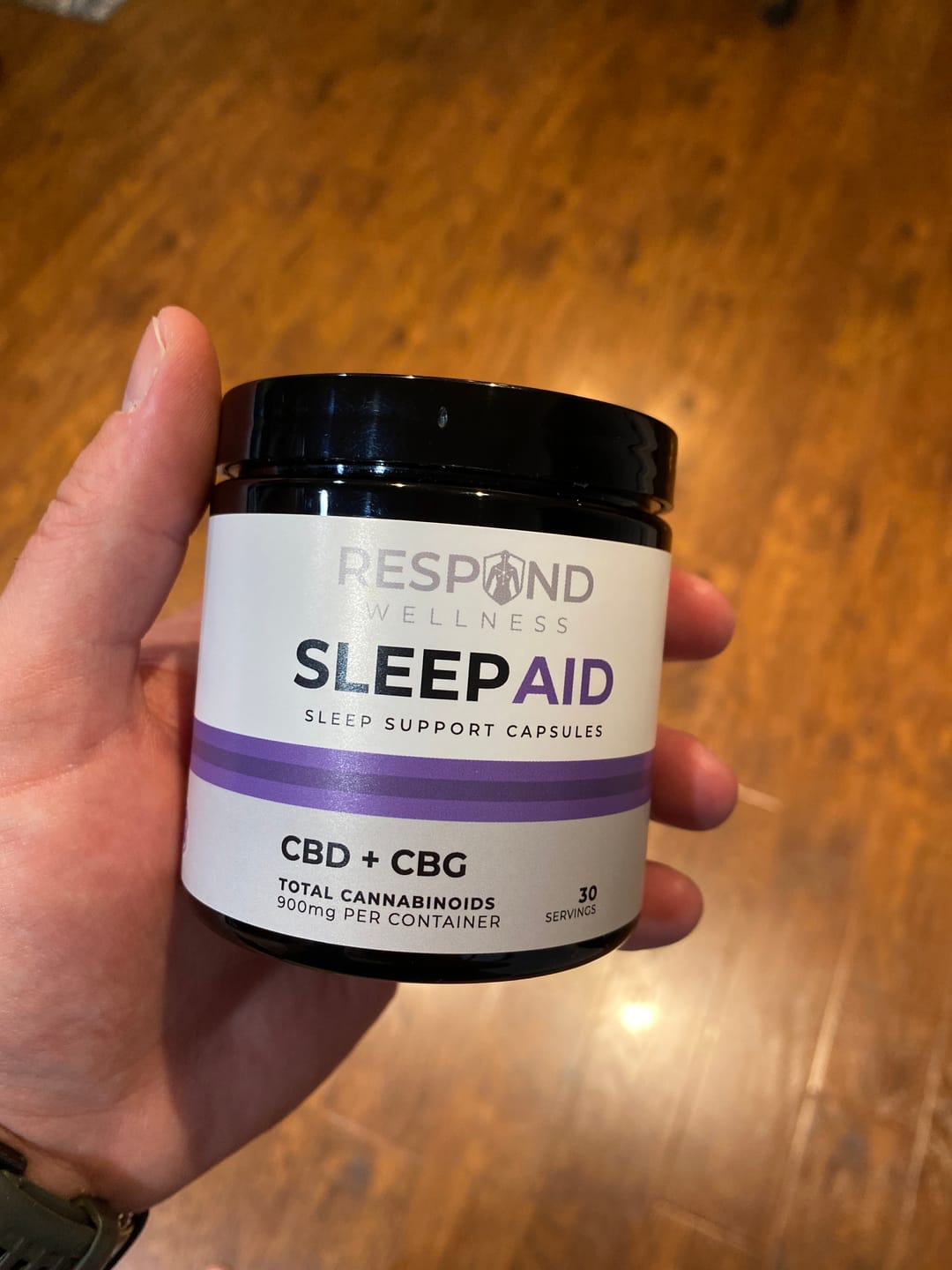 Customer photo review of Sleep Aid Capsules
