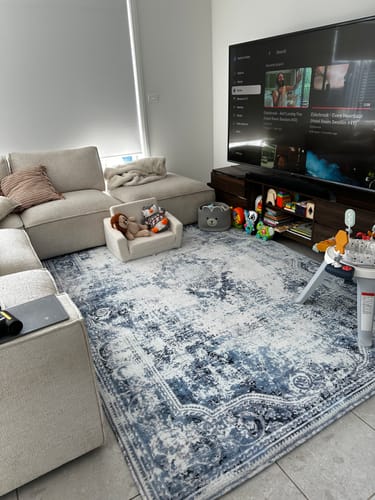 Customer photo review of The Mellow Mat v2® Designer Print | Frosthaven (Soft Touch Sensory Tatami Rug) PR11