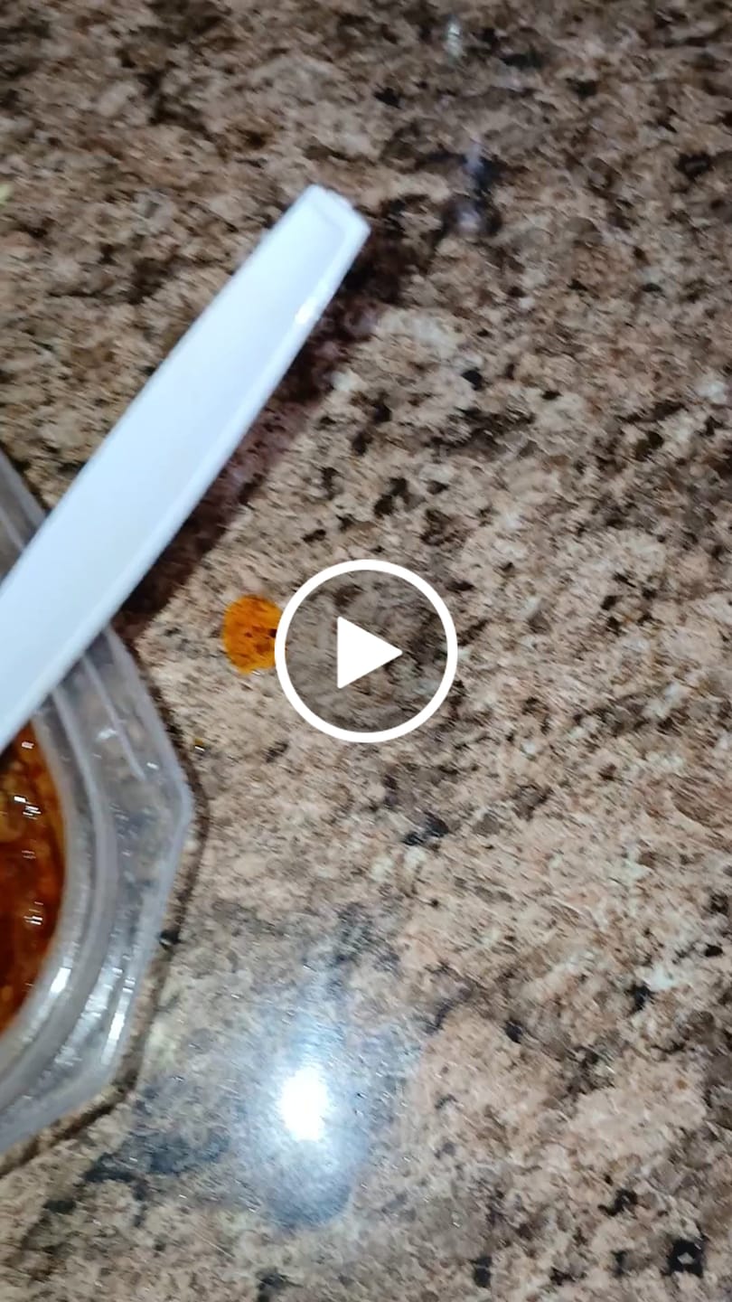 Customer video review of JazzyJ’s spicy seafood seasoning 🥵 1pack