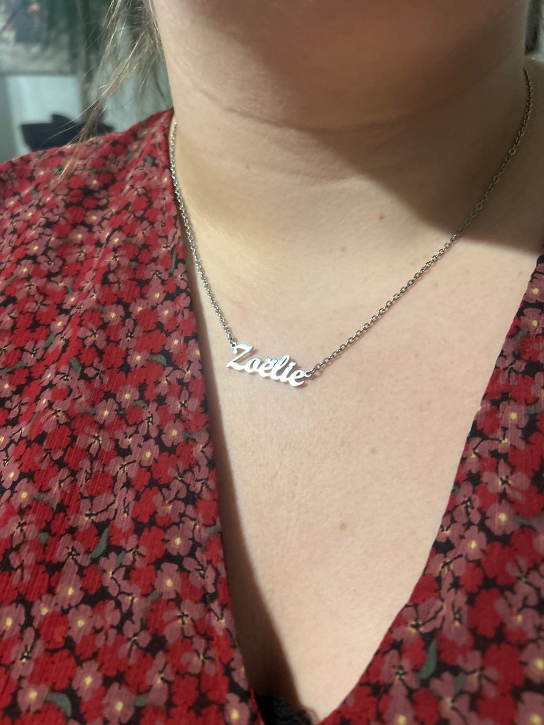 Customer photo review of Collier Personnalisable - MyLittleNecklace