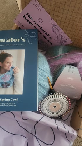 Customer photo review of Curate Crochet Box VIP