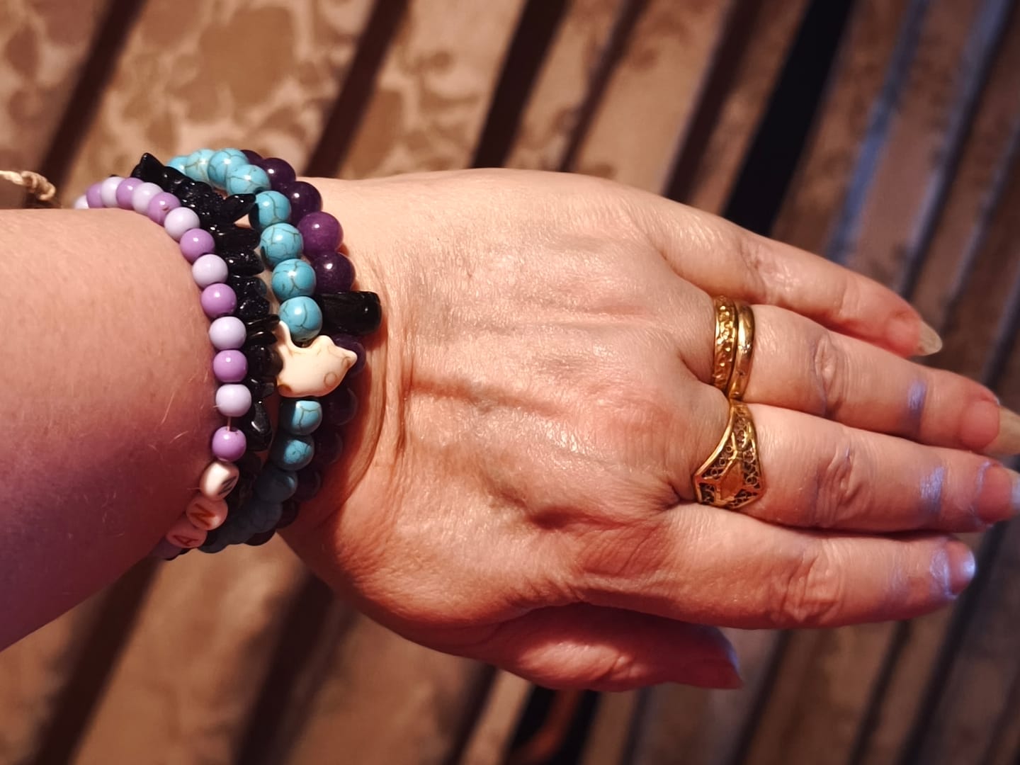 Customer photo review of Turtle Tracking Bracelet