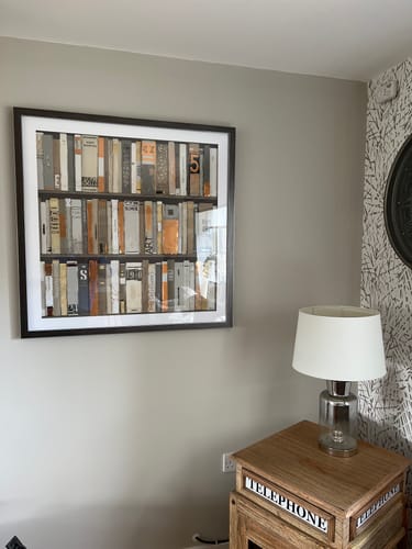 Customer photo review of The Library By Sabrina Roscino