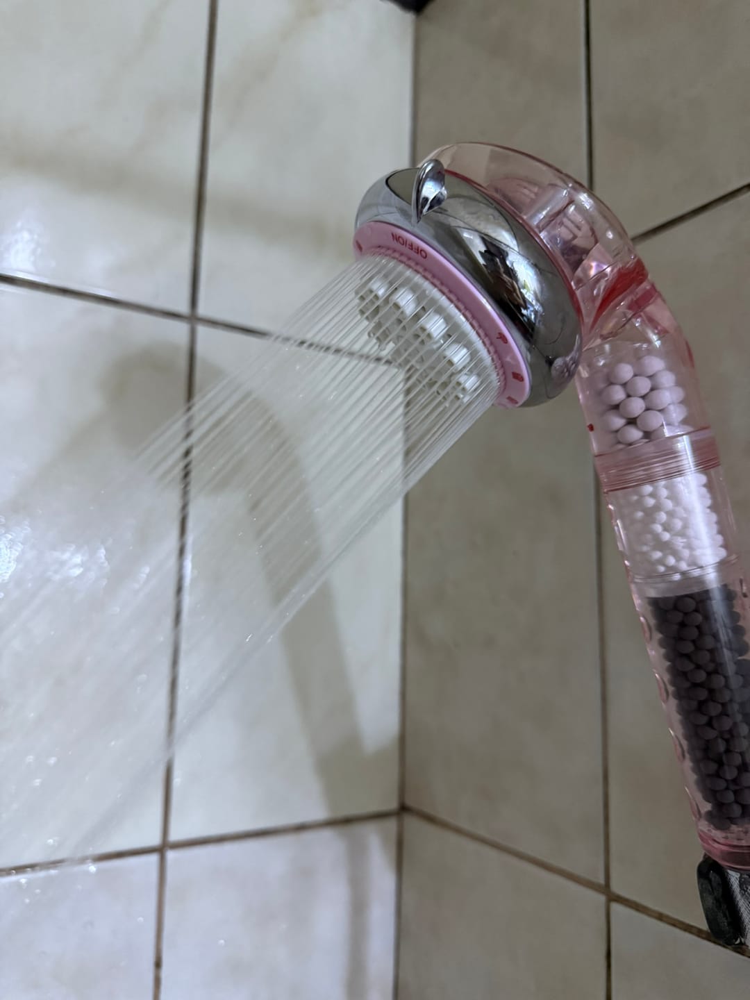 Customer photo review of FILTRO PARA DUCHA