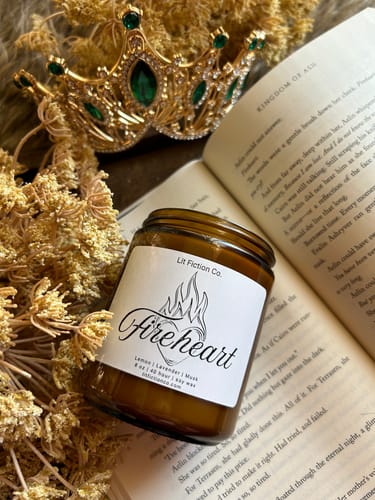 Customer photo review of Fireheart Candle