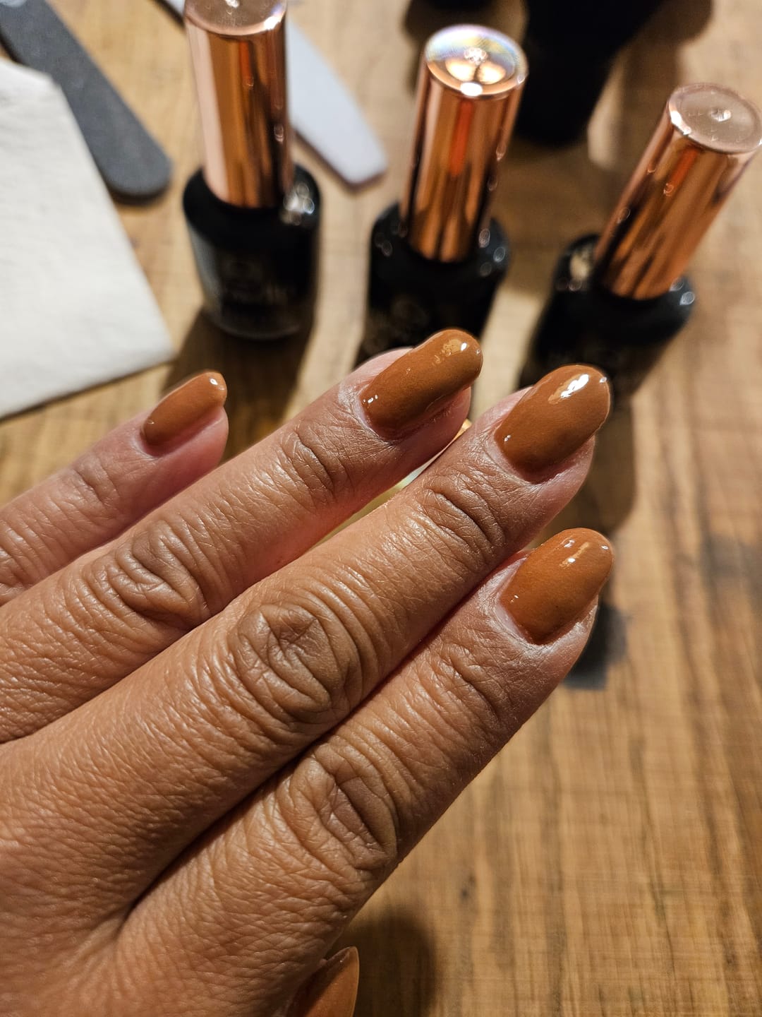 Customer photo review of Chocolate Moose Dipping Powder
