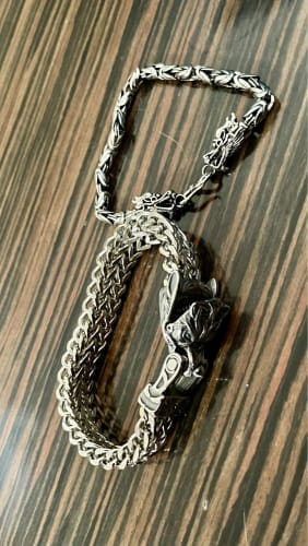 Customer photo review of Fenrir Bracelet – Unchained Beast