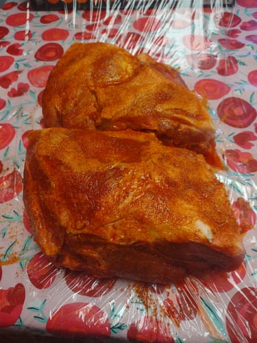 Customer photo review of Sweet Honey Pecan Rub