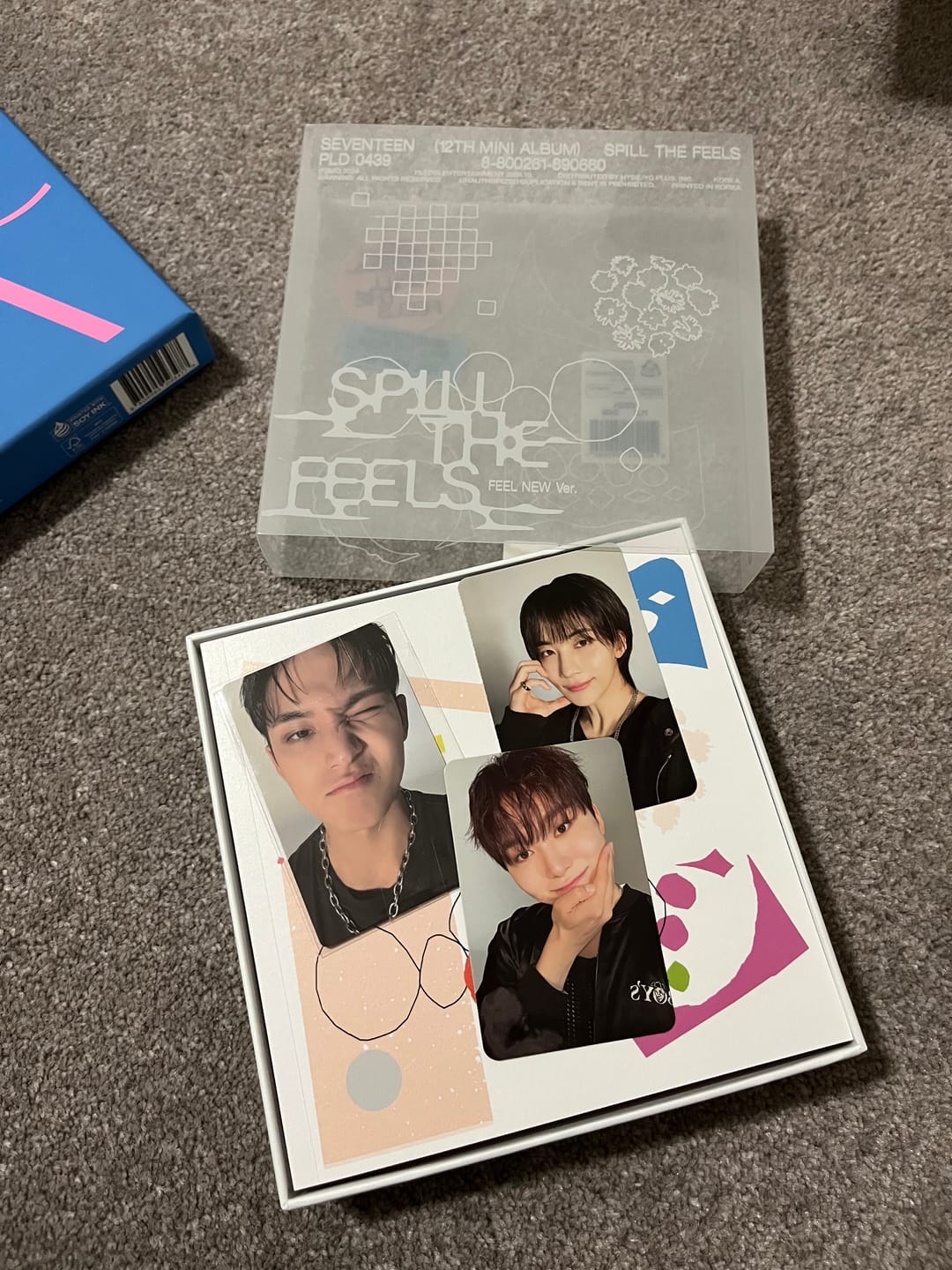 Customer photo review of SEVENTEEN - SPILL THE FEELS 12TH MINI ALBUM CARAT VER