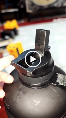 Customer video review of Oversized Bottle Straw Cap ONLY