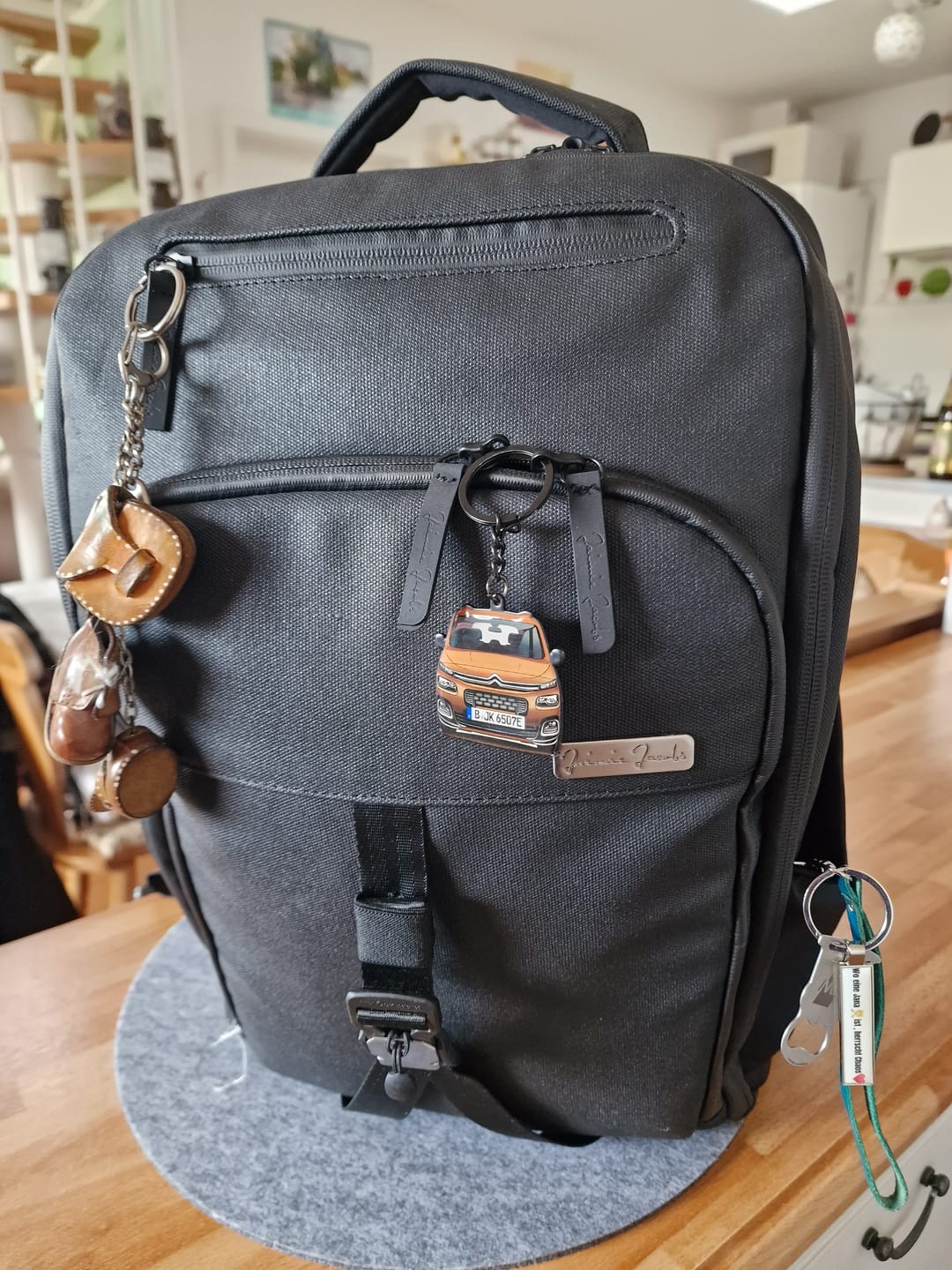 Customer photo review of Backpack – optional with laptop compartment (Tech-Sleeve)