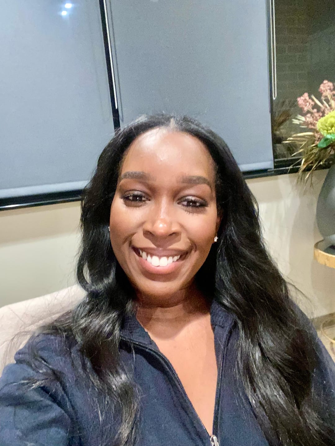 Customer photo review of Raw Indian Wavy Hair Extensions