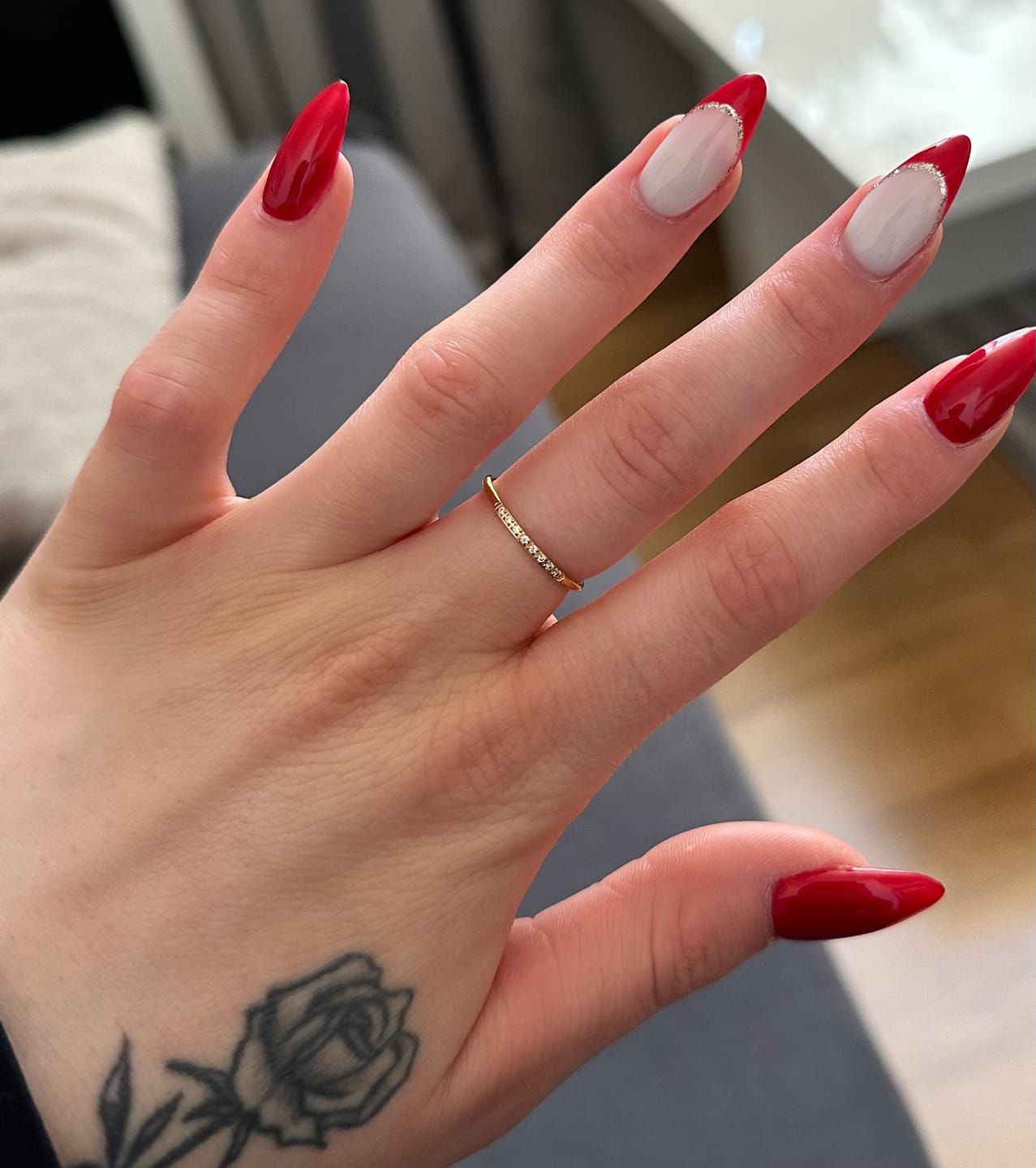 Customer photo review of Rina Ring | 18K vergoldet