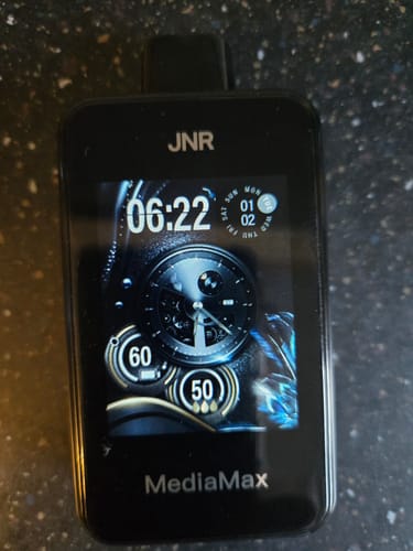Customer photo review of JNR - MediaMax - 40K - Puff / Vape Jetable - 2% nicotine - Smart connect