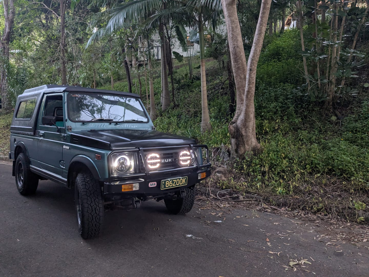 Customer photo review of Covert 7 Inch LED Driving Lights (PAIR W/HARNESS)