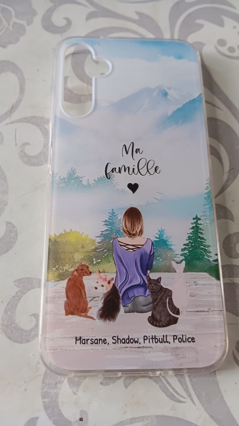 Customer photo review of Meilleurs amis - Coque de téléphone personnalisée