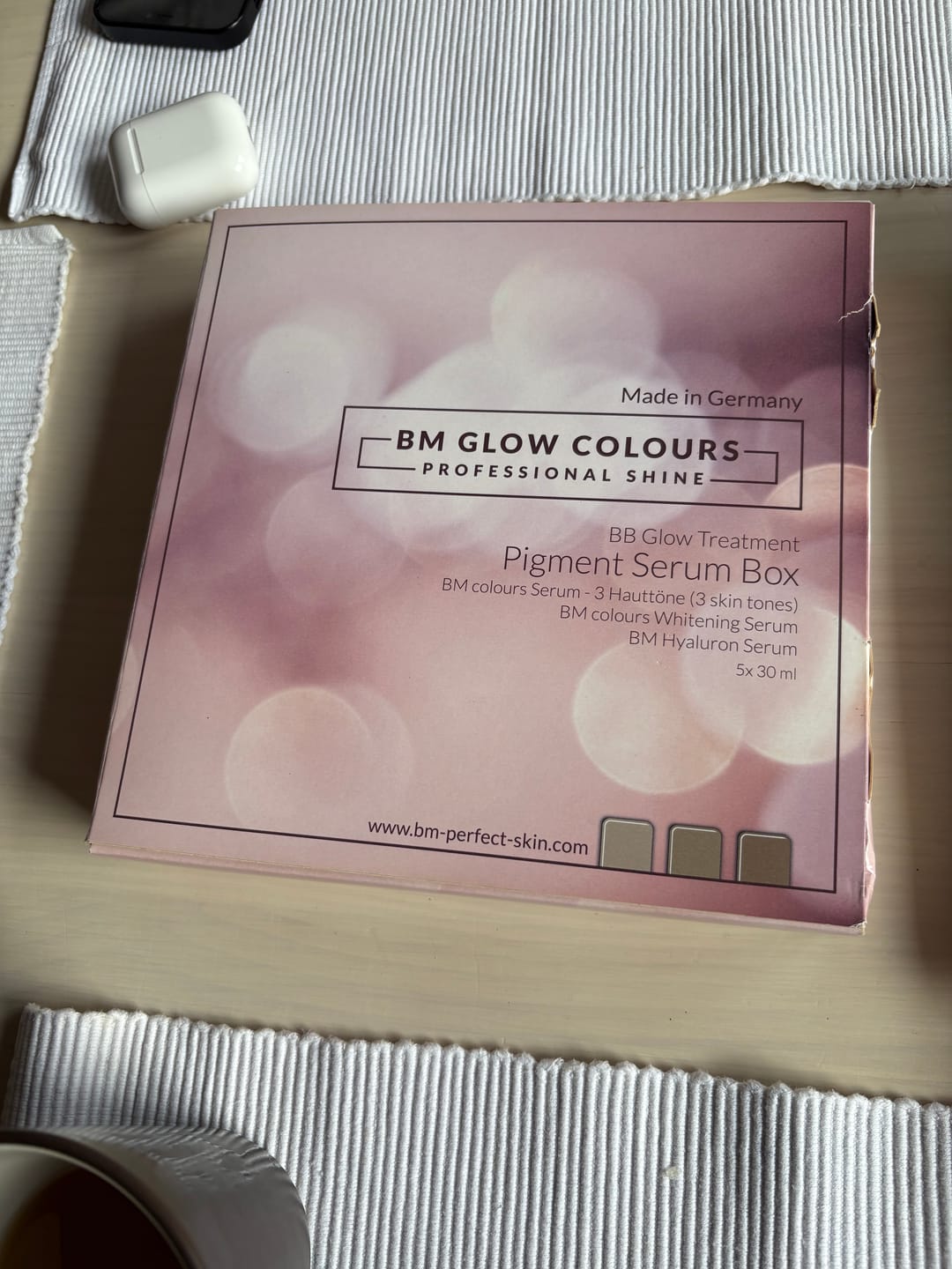 Customer photo review of BM Glow Colours Box (5 Seren)