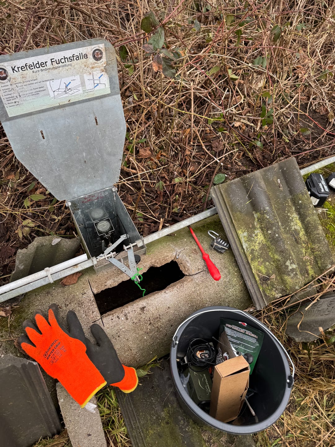 Customer photo review of Pansen Bollen - Lockmittel für die Fallenjagd und Schwarzwild