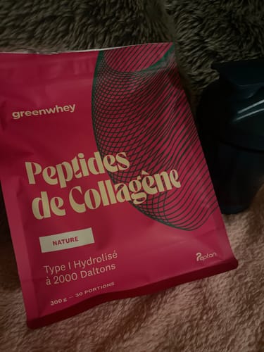 Customer photo review of Peptides de Collagène PEPTAN®