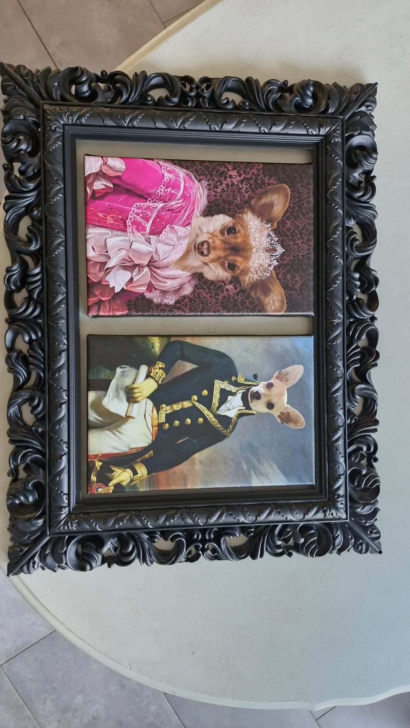 Customer photo review of Portrait Chien Reine