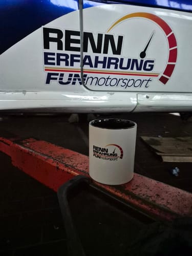 Customer photo review of TassenExpress - Becher Keramik Tasse mit Logo bedruckt 325ml Firmenlogo