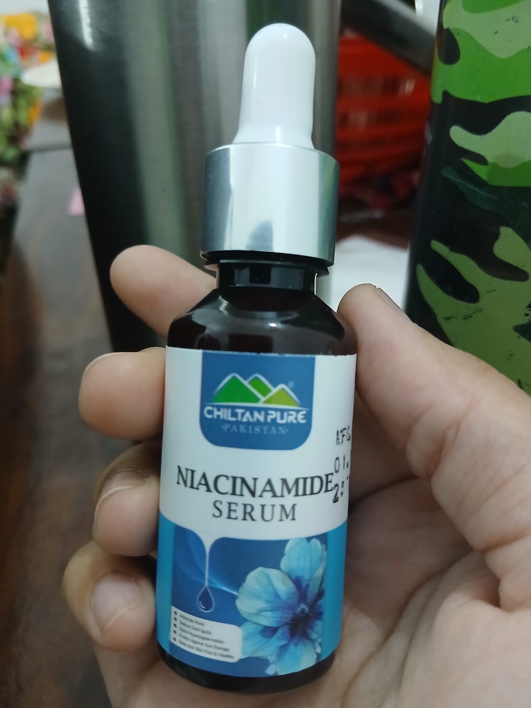 Customer photo review of Niacinamide Serum - Strengthens Skin's Barrier & Boosts Skin's Immunity