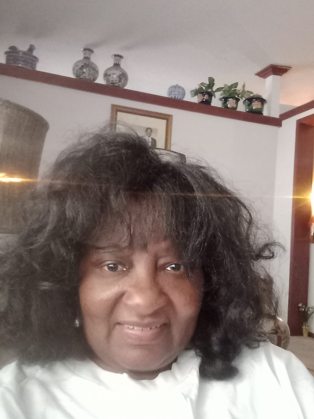 Customer photo review of Sensationnel Instant Weave Curls Kinks & CO Half Wig - RAIN MAKER