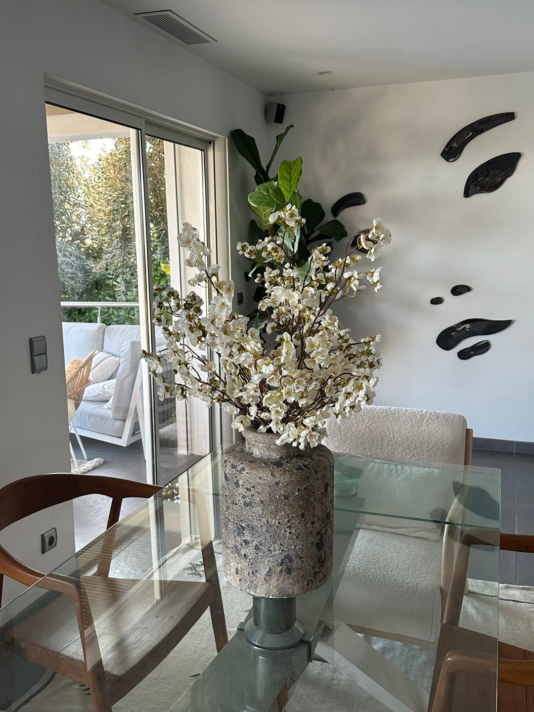 Customer photo review of Fleur de Sakura - Blanc (3 tiges)