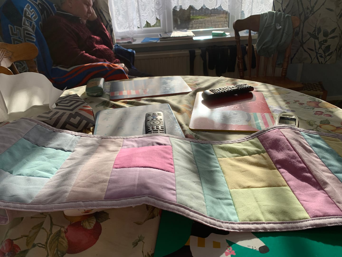 Customer photo review of Plain 14 Piece Cotton Fat Quarter Bundle - Big Pack