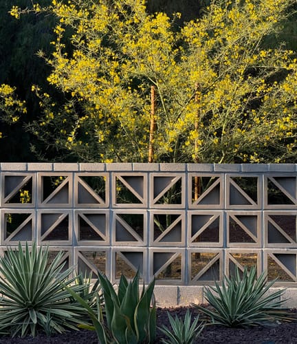 Incline Natural Cement 11 4 Cement Breeze Block Grey