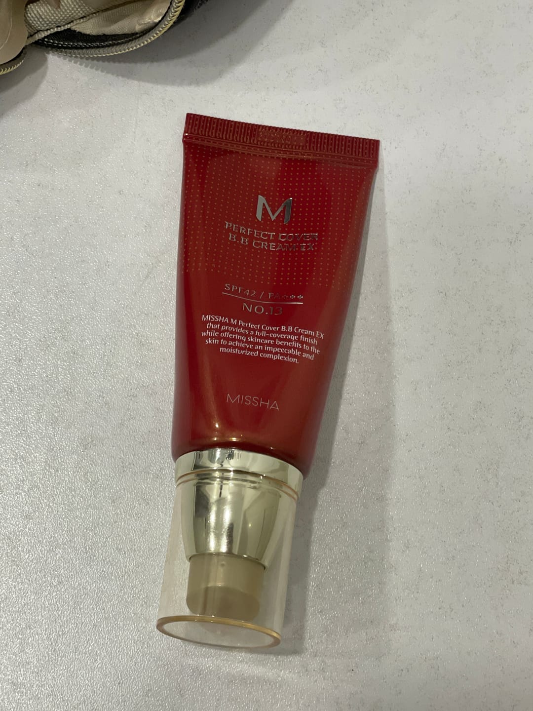 Customer photo review of BB-krēms Missha M Perfect Cover BB Cream SPF 42 PA+++