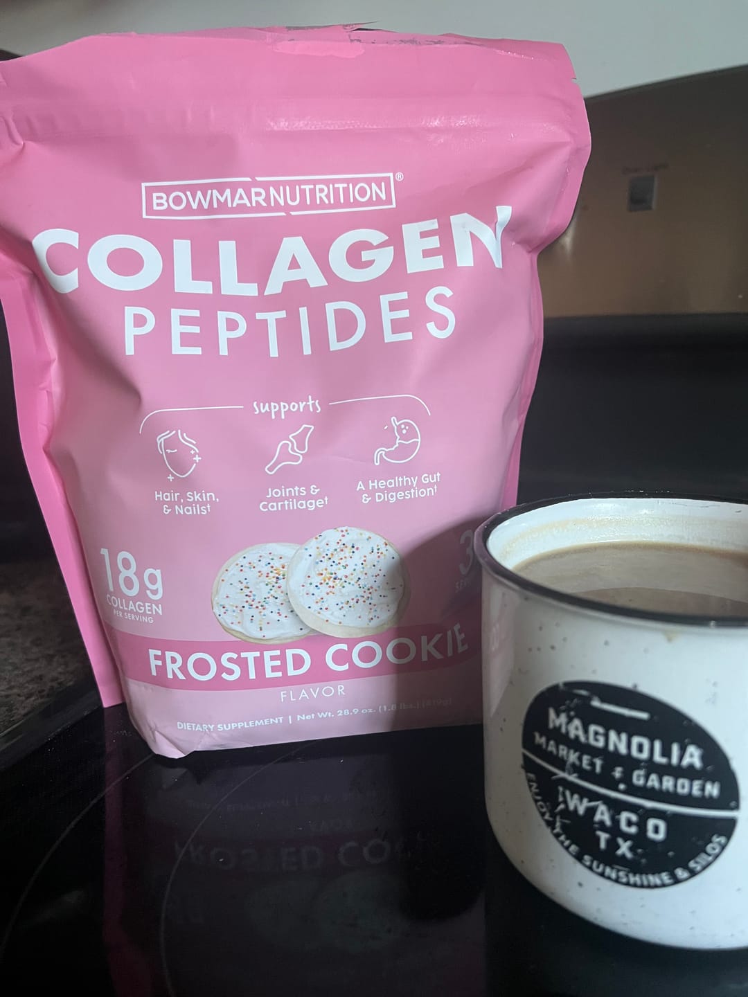 Customer photo review of Flavored Collagen