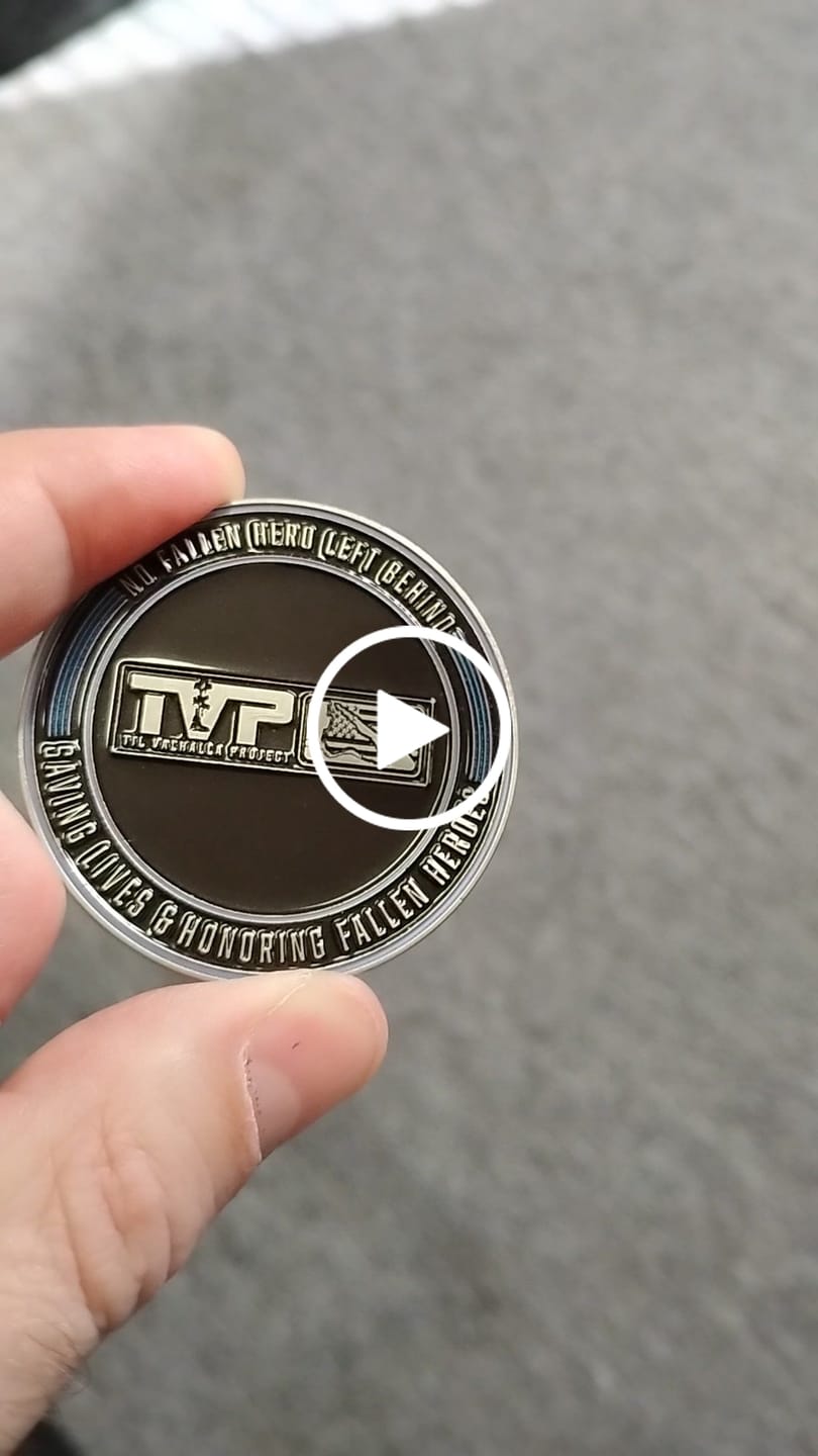 Customer video review of You Belong Here - Challenge Coin